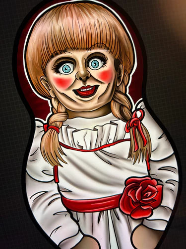 Annabelle Conjuring Doll Inspired Plush 5"