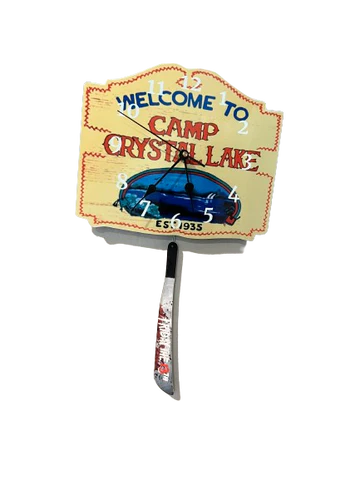 Friday the 13th Camp Crystal Lake Wall Clock