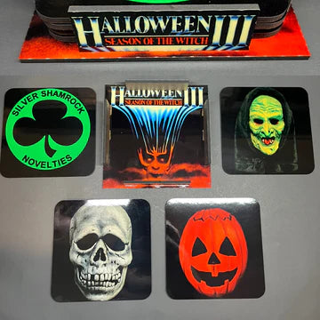 Halloween 3 Sublimated Coaster 4 Pack (Cork)