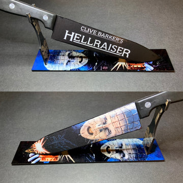 Hellraiser 1987 Pin Head Clive Barker Knife With Sublimated Stand