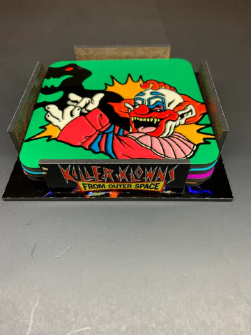 Killer Klowns From Outer Space 4 Piece Coaster Set (Cork)