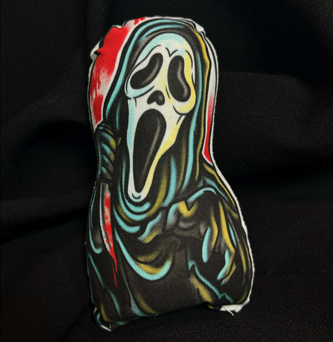 Ghostface inspired plush 5"