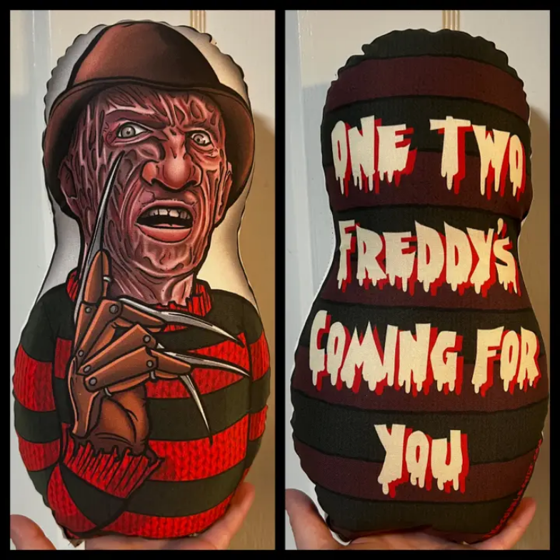 Freddy Krueger Inspired Plush Doll 5"