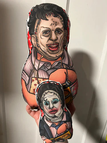 Texas Slasher Killer Plush Doll Double Sided (classic/“pretty woman”) 5"