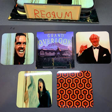 The Shining 4 Piece Coaster Set (Cork)