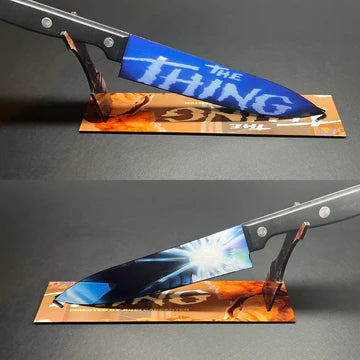 The Thing 1982 Kitchen Knife With Stand