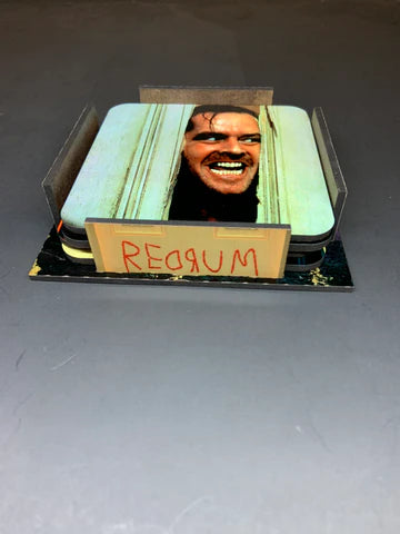 The Shining 4 Piece Coaster Set (Cork)
